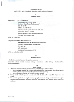podľa § 536 a nasl. Obchodného zákonníka medzi zmluvnými