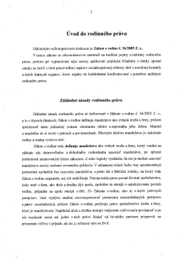 Uvod do rodinneho prava