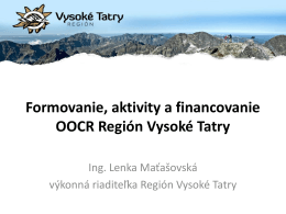 Región Vysoké Tatry