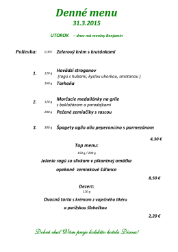Denné menu