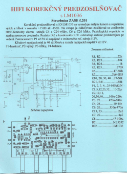 ZOSILŇOVAC - SOS electronic