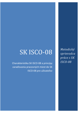 SK ISCO-08