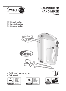 HM-A101 Mikser ręczny (pdf)