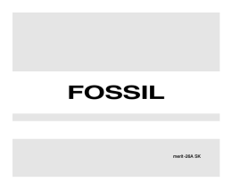 FOSSIL - Montre