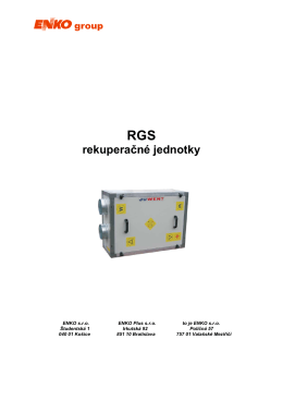 RGS rekuperatory_manual_sk - e