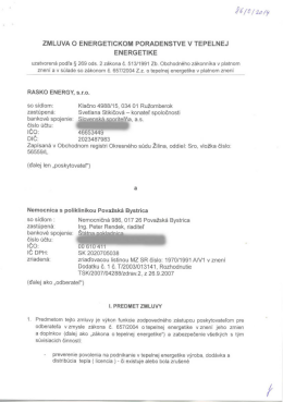 zmluvy/10 2014-11-27.pdf - Nemocnica s poliklinikou Považská
