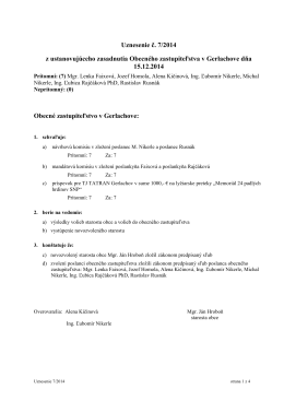 Uznesenie a zápisnica z 15.12.2014 (.pdf)