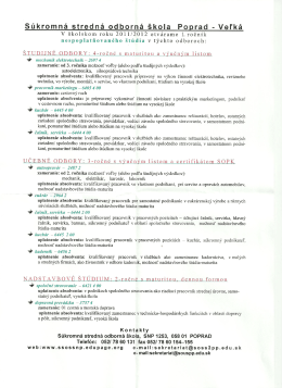 Súkromná Stredná odborná škola Poprad