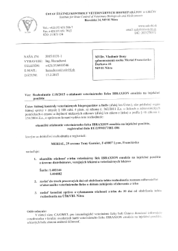 NAŠA zN: 2015/1131-1 MVDL Vladimír Hony