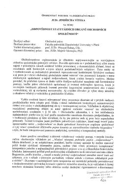 JUDr. JINDŘICHA vÍTEKA