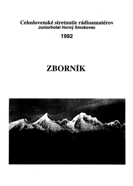 Tatry - 1992