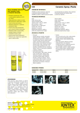 Xintex: Ceramix Spray /Paste [web]