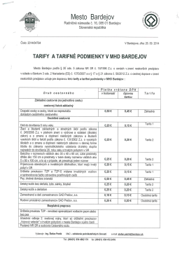 Mesto Bardejov - SAD Pre&scaron;ov, as