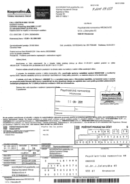 Kooperativa `^` VIENNA INSURANCE GROUP
