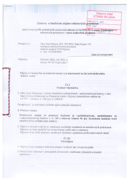 Zmluva Bato - Star&aacute; Myjava