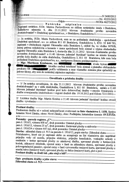 \ Strana N 3400/2012 Nz 45255/2012