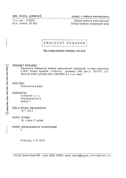 Znaleck&yacute; posudok