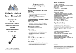 Tatry_Pieniny LAG