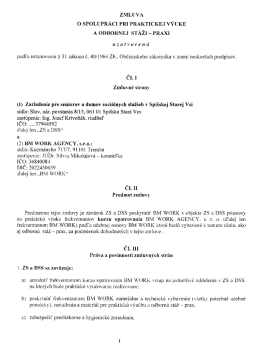 praxi, BM WORK AGENCY, s.r.o., Trenčín,(pdf, 70 kB)