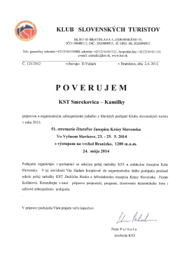 51. stretnutie čitateľov časopisu Kr&aacute;sy Slovenska