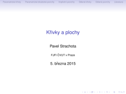 Krivky a plochy - Pavel Strachota