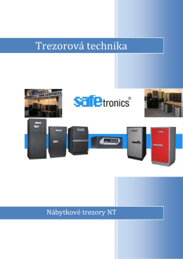 trezory NT - SAFEtronics