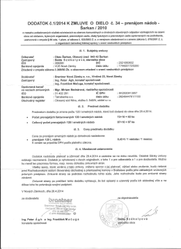 Brantner - prenájom nádob
