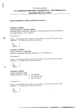 August 2014 - Mengusovce