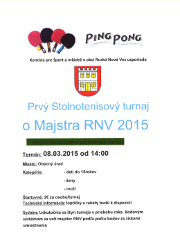 o Majstra RNV 2015