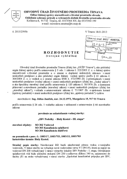 Stavebn&eacute; povolenie verejnou vyhl&aacute;&scaron;kou IBV