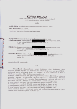 Nehnuteľnosť v katastrálnom území Sasinkovo