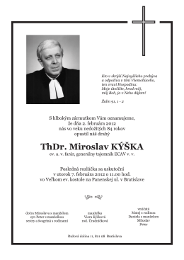 Kto v skrýši Najvyššieho prebýva a odpočíva v