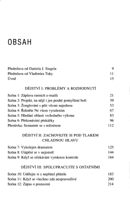 Jak pracuje vas mozek : strategie pro prekonani rusivych vlivu