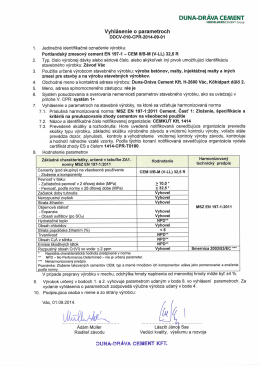 DuNA-DRÁVA cEMENT - HeidelbergCement Group