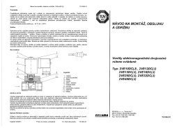 strana 3 N&aacute;vod na mont&aacute;ž, obsluhu a &uacute;držbu