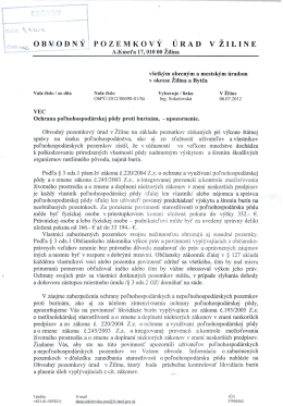 Ochrana poľnohospodárskej pôdy proti burinám