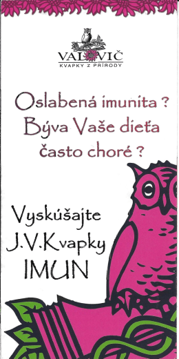 zobraziť v PDF - letakyPreZdravie.sk