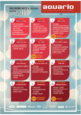 Stiahnuť kalend&aacute;r podujat&iacute; na rok 2015 v PDF