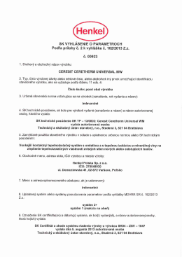 Ceresit Ceretherm Universal MW