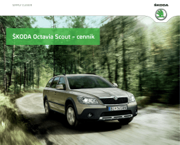 octavia_scout_cennik.. - Euromotor spol. sro