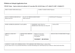 Formul&aacute;ř pro cizineckou policii (PDF)