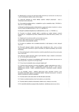 8.2 Objednavateľ sa zaväzuje odovzdať
