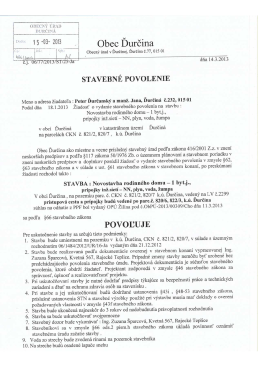Stavebné povolenie