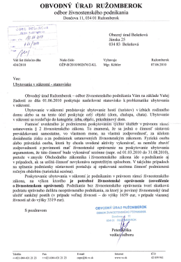 OBVODNÝ ÚRAn RUŽOMBEROK