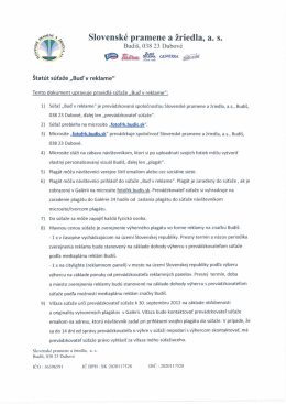 Štatúte - Budiš