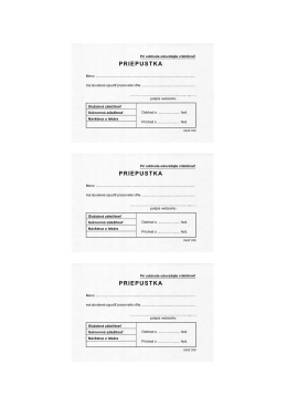 PRIEPUSTKA