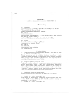Zmluva o nájme nebytových priestorov