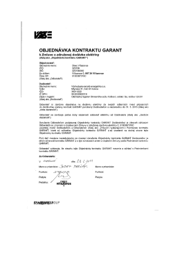 Zmluva VSE + Podmienky zmluvy VSE
