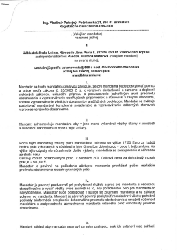 Ing. Vladimir Pokojn&yacute;, Pečnianska 21, 851 O1 Bratislava