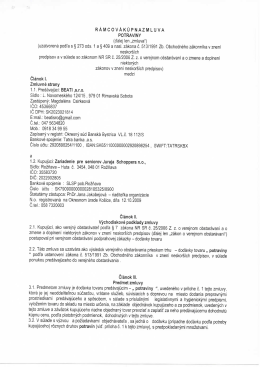 potraviny - senior